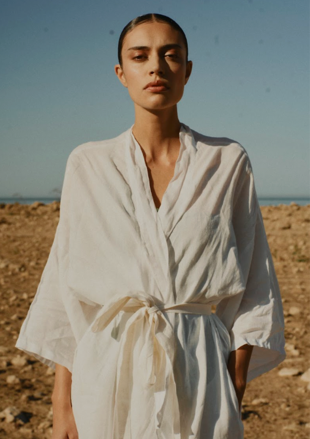 Le Long Peignoir en Lin