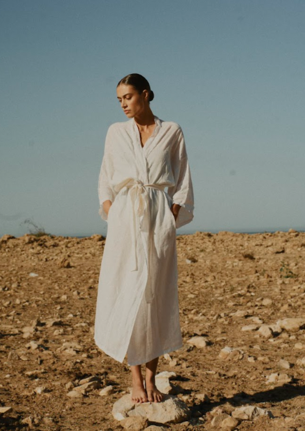 Le Long Peignoir en Lin