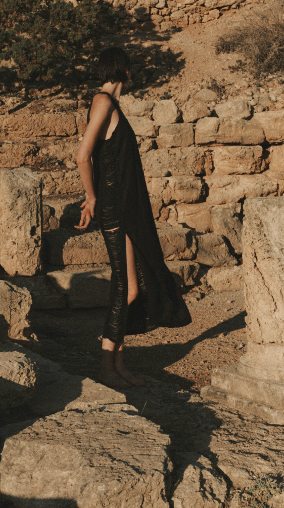 The Drapped Dress